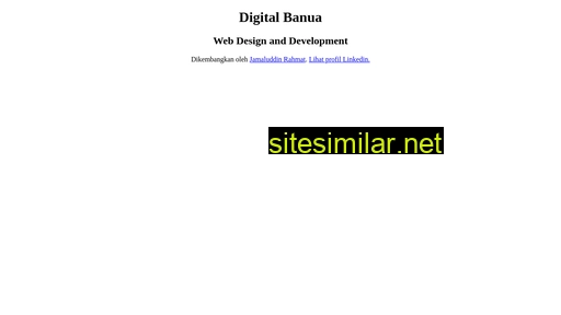 Digitalbanua similar sites