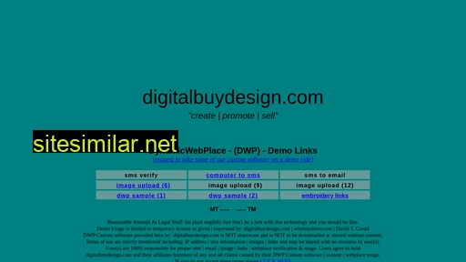 Digitalbuydesign similar sites
