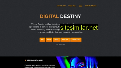digitaldestinymarketing.com alternative sites