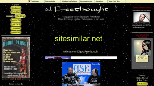 Digitalfreethought similar sites