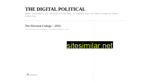 Digitalpolitical similar sites