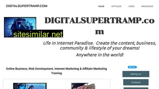 digitalsupertramp.com alternative sites