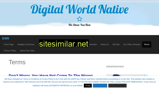 digitalworldnative.com alternative sites