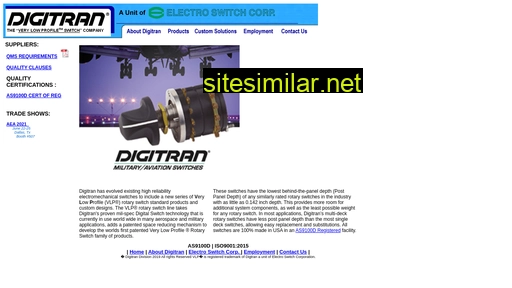 digitran-switches.com alternative sites