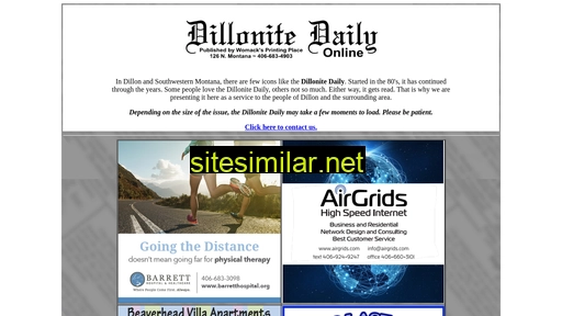 Dillonite similar sites