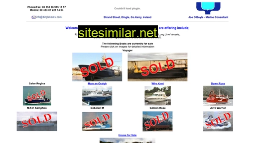 dingleboats.com alternative sites
