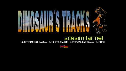 Dinosaurstracks-guestfarm similar sites