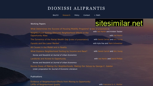 Dionissialiprantis similar sites