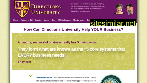 directionsuniversity.com alternative sites