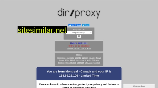 directoryproxy.com alternative sites