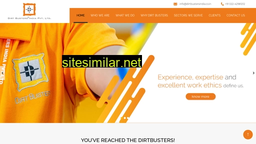 dirtbustersindia.com alternative sites