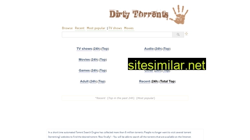 dirtytorrents.com alternative sites