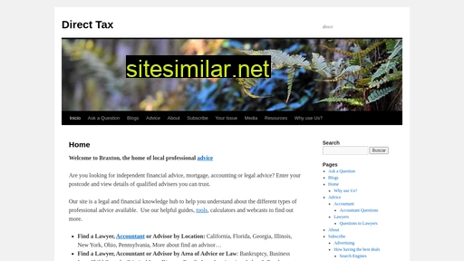 direct-tax.com alternative sites
