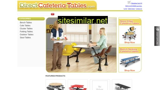 Directcafeteriatables similar sites