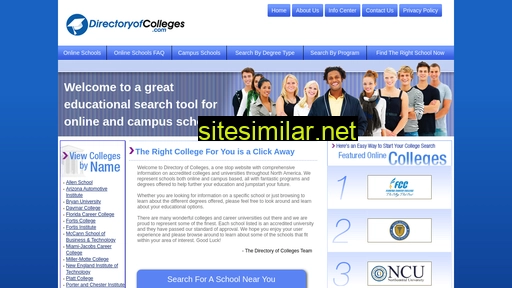 Directoryofcolleges similar sites