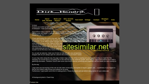 dirk-hendrik.com alternative sites