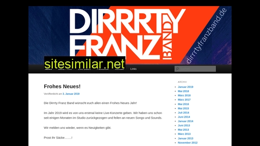 Dirrrtyfranzband similar sites