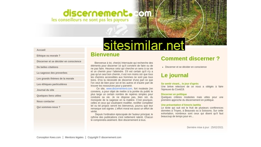 discernement.com alternative sites