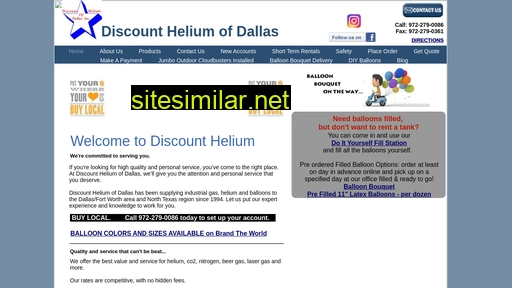 discounthelium.com alternative sites