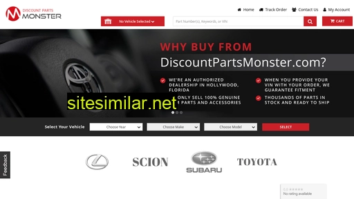 discountpartsmonster.com alternative sites