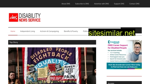 disabilitynewsservice.com alternative sites