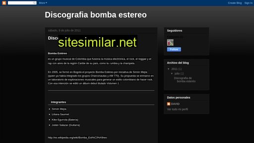 discografiadebombaestereo.blogspot.com alternative sites