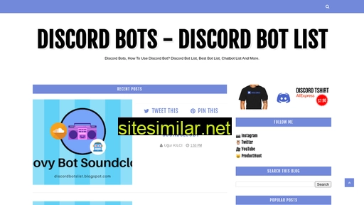 discordbotslist.blogspot.com alternative sites