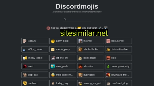 Discordmojis similar sites