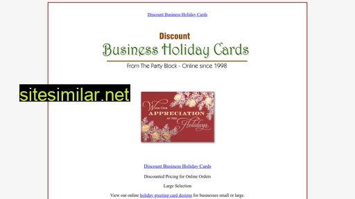 discountbusinessholidaycards.com alternative sites