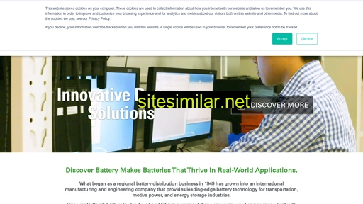 Discoverbattery similar sites