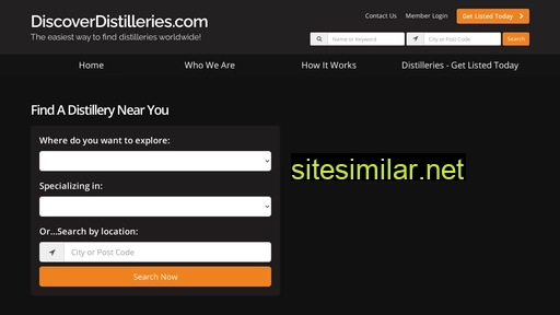 discoverdistilleries.com alternative sites