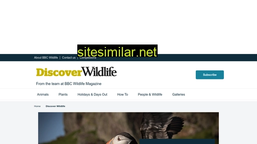 Discoverwildlife similar sites