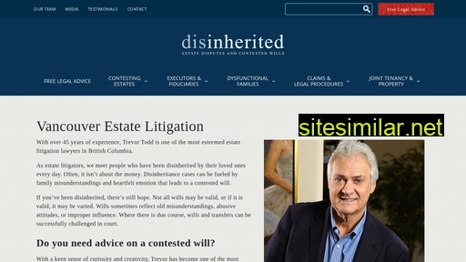 disinherited.com alternative sites