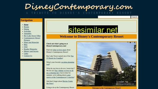 disneycontemporary.com alternative sites