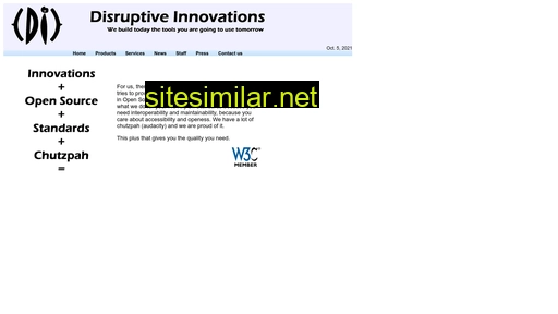 Disruptive-innovations similar sites