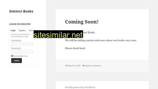 distinctbooks.com alternative sites