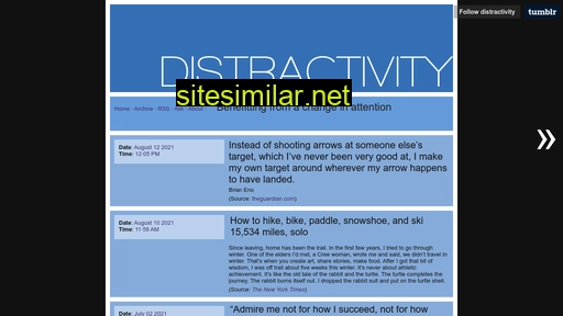 distractivity.com alternative sites
