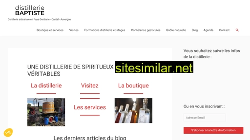 distillerie-baptiste.com alternative sites