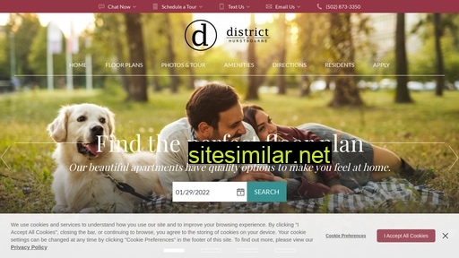 districtathurstbourne.com alternative sites