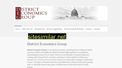 districteconomics.com alternative sites