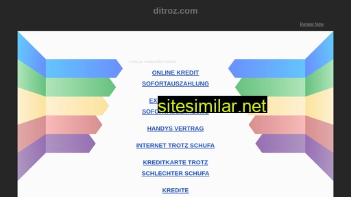 ditroz.com alternative sites