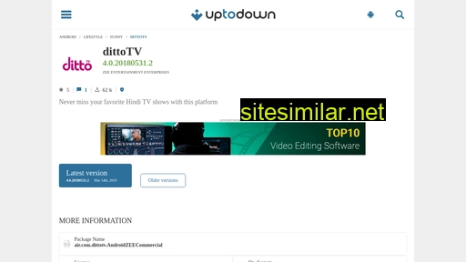 dittotv.en.uptodown.com alternative sites