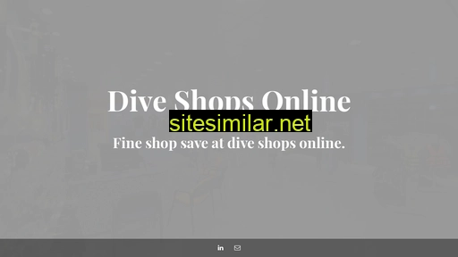 diveshopsonline.com alternative sites