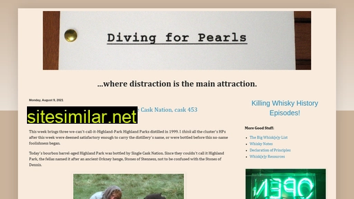 Divingforpearlsblog similar sites