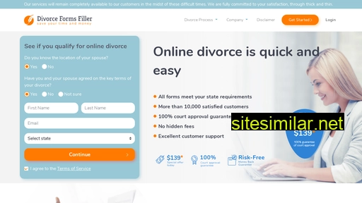 divorcefiller.com alternative sites