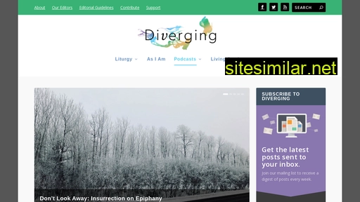 divergingmag.com alternative sites
