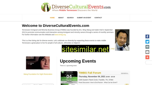 diverseculturalevents.com alternative sites