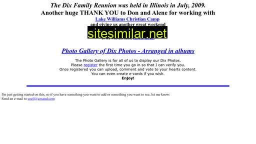 Dix-family similar sites