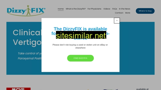 dizzyfix.com alternative sites