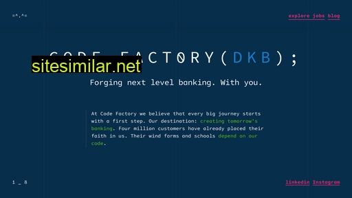 Dkbcodefactory similar sites